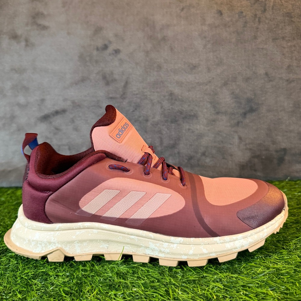 adidas Athletic Shoes in Burgundy and Peach